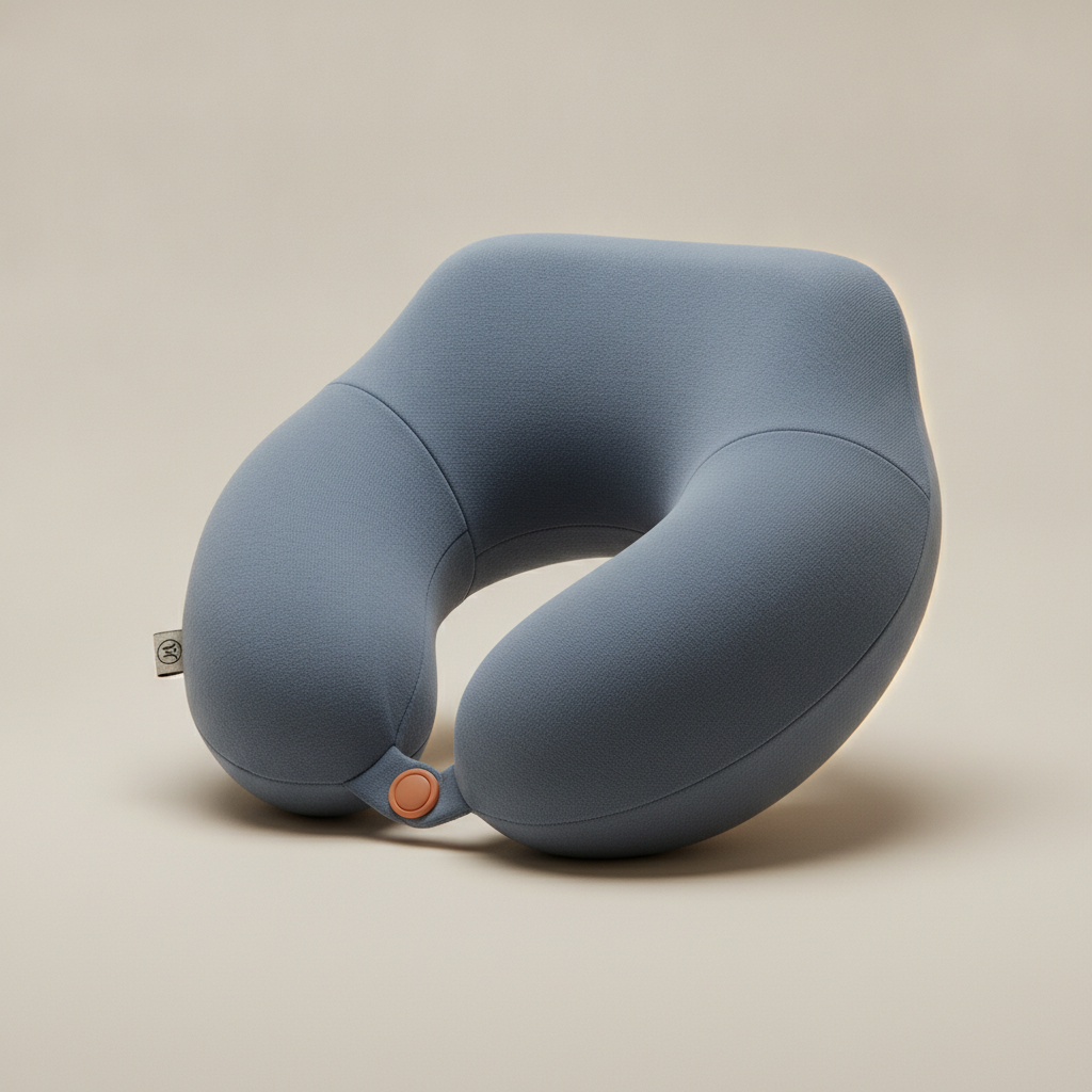 Halo — Memory-Foam Travel Neck Pillow